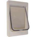    7.5 in. x 10.5 in. Medium Pet Flap with Plastic Frame And 