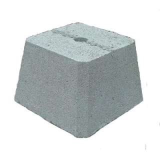 12 In. X 12 In. Concrete Pier Block With Hole 8053111 at The Home 