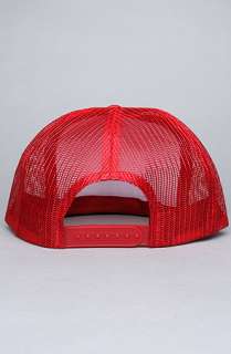 RVCA The Wrightwood Trucker Hat in Red  Karmaloop   Global 
