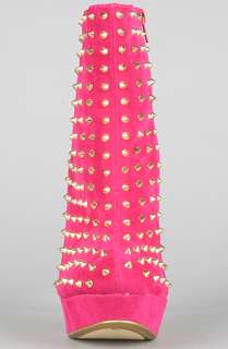 Sole Boutique The Lexi Boot in Fuchsia  Karmaloop   Global 