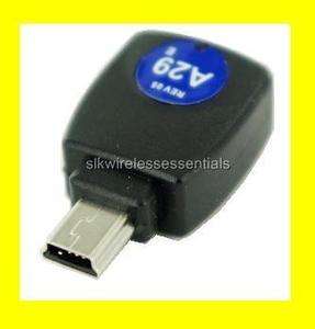 iGo MINI USB Tip A29 FOR BLACKBERRY MOTOROLA HTC PHONES  