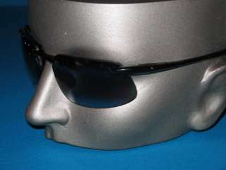 MAUI JIM 409 02 KANAHA Gloss Black/Grey Sunglasses  
