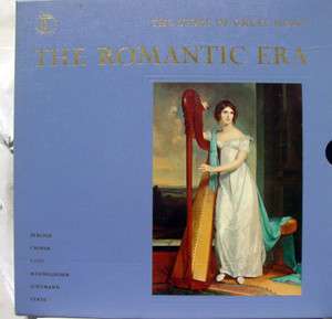 TIME LIFE the romantic era 4 LP mint  STL 140 w/ Books  