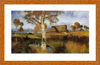 Kunstdruck Poster Otto Modersohn Herbst im Moor, 1895  