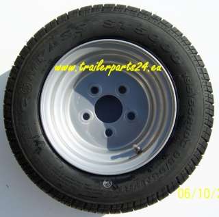 195/55R10C Anhängerreifen Komplettrad 195/55R10 Compass 6J10 