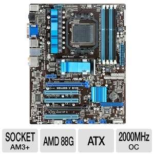 ASUS M5A88 V EVO AMD 880G Motherboard   ATX, Socket AM3+, AMD 88G 