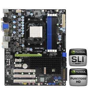 EVGA nForce 730a Motherboard   NVIDIA GeForce 8200, Socket AM2+, ATX 