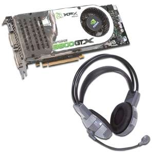 XFX GeForce 8800 GTX 768MB PCIe Video Card with Free X Gear XFX 