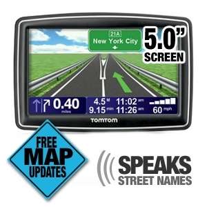 TomTom XXL 540M Auto GPS   5 Touch Screen Display, Spoken Street Names 
