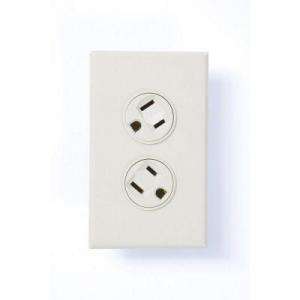 360 Electrical Rotating Duplex Outlet   Ivory 36011 V at The Home 