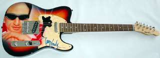 TONY HAWK Autographed Signed Guitar & PROOF PSA/DNA UACC RD COA  