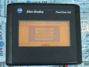 Allen Bradley 2711 T5A5L1 PanelView 550 Ser/A *Test*  