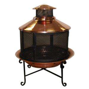 Solid Copper Small New Chiminea Combo M91017  