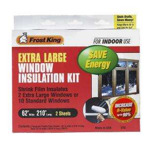 Frost King E/O 62 in. x 210 in. Polyurethane Extra Large Shrink Window 
