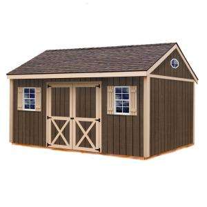   12 ft. Wood Shed Kit without Floor brookfield_1612 