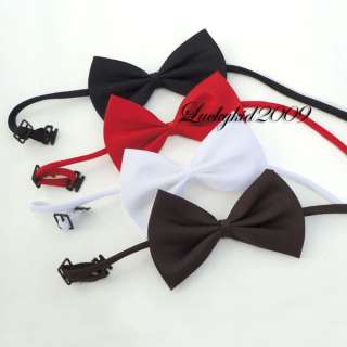 Cute Fashion Adjustable Collar Bowtie Necktie Bow Tie for Pet Dog Cat 