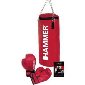 HAMMER Box Set Home Set Fit, rot, 28x60 cm  Sport 