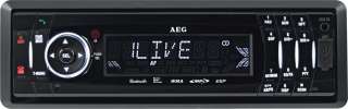 AEG Autoradio AR 4021 BT Bluetooth  USB Card Reader RDS AUX Auto 