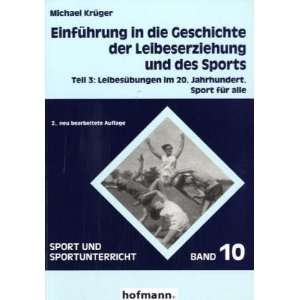   . Sport für alle TEIL 3  Michael Krüger Bücher