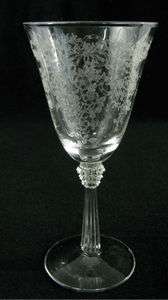   Fostoria Crystal Glass Romance 4 oz Claret Wine Elegant Stem #6017