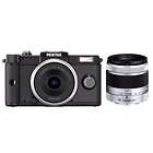 Pentax Q 12.4 MP Digital Camera   Black (Kit w/ 8.5mm and 5 15mm 