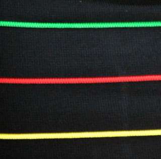 New Sexy Pin Stripes Jamaica Reggae Empress RGY Knit Bandage Pencil 