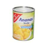 Gut & Günstig Ananas Stücke leicht gezuckert   1 x 565 g