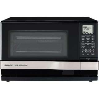 Sharp 1.0 Cu. Ft. 900 Watt Steamwave With Silver Handle AX 1100S at 