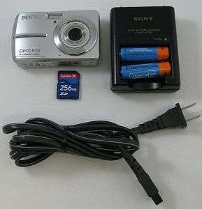Pentax Optio E50 8.1 Megapixel Digital Camera silver 27075138599 