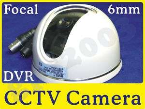 CCTV DVR Home Security/ Color Video Dome Camera Lens CE  