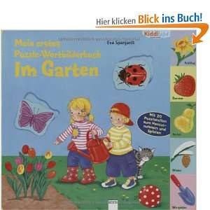   Puzzle Wortbilderbuch   Im Garten  Eva Spanjardt Bücher
