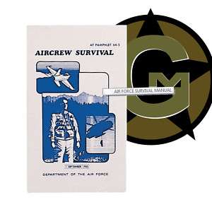 Survival Manual AF PAMPHLET 64 5 US Air Force AirCrew  