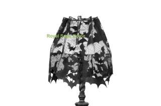 60 Bat Halloween Window Door Lamp Mantle Lace USA  