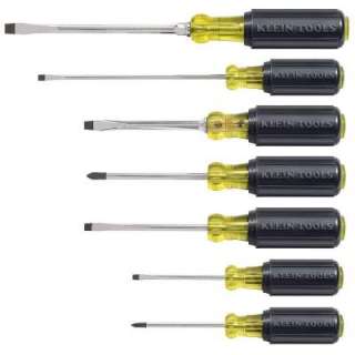 Klein Tools 7 Piece Cushion Grip Screwdriver Set 85076 at The Home 