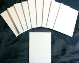 10 2x3 XF Blank Canvas Panels mini Art supply canvases  