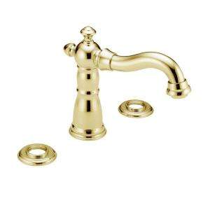 Victorian 2 Handle Ledge Mount Roman Tub Faucet Trim Only in Polished 