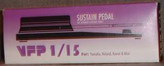 VFP1/15 Sustain Pedal Studiologic Piano Closed Polarity  