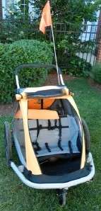 Kidarooz 535 Bike Trailer Stroller 2 in 1 Child Carrier  