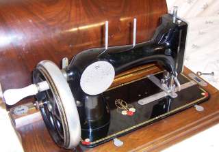   Hand Crank Sewing Machine 1/2 sized Baby Kohler Saxonia Type  