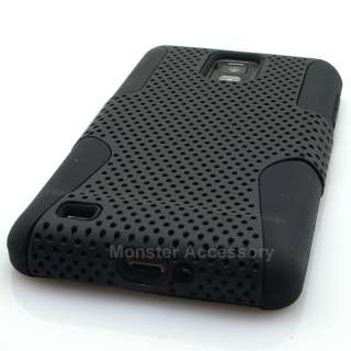   Dual Flex Hard case Soft Gel Cover for Samsung Infuse 4G AT&T  