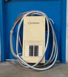 Generac Transfer Switch and Emergency Load center  