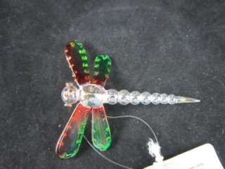 Russ Berrie Glass Dragonfly Ornament  