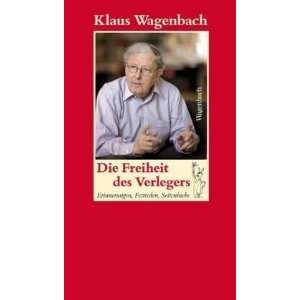   .de Klaus Wagenbach, Herausgegeben von Susanne Schüssler Bücher