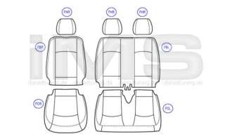 Die Originalsitz Bezüge werden durch Leder, wie ab Werk, ersetzt