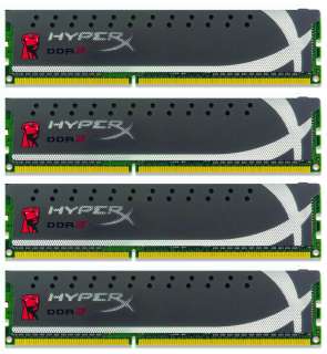 16GB Kingston HyperX Memory (4 X 4GB) DDR3 1600 MHz 240 Pins RAM 