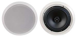 CLOSEOUT FLUSH MOUNT IN CEILING SPEAKERS PAIR 8 2 WAY HOME THEATER 