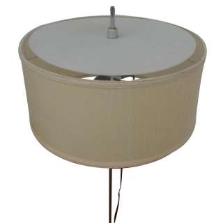 5ft Mid Century Modern Chrome Tripod Floor Lamp  