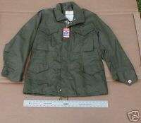USA MADE QUALITY MILITARY FIELD JACKET GREEN XS,S AND MED. SIZES 