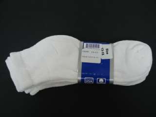 Medical Supply Diabetic Golf / Ankle Socks 3 PR Size 13 15 White