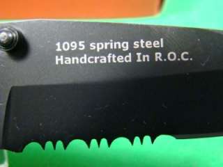   TS Tiger Assist Open Wood/Black 1911 45Cal Pocket Knife C 1911 WD MJB